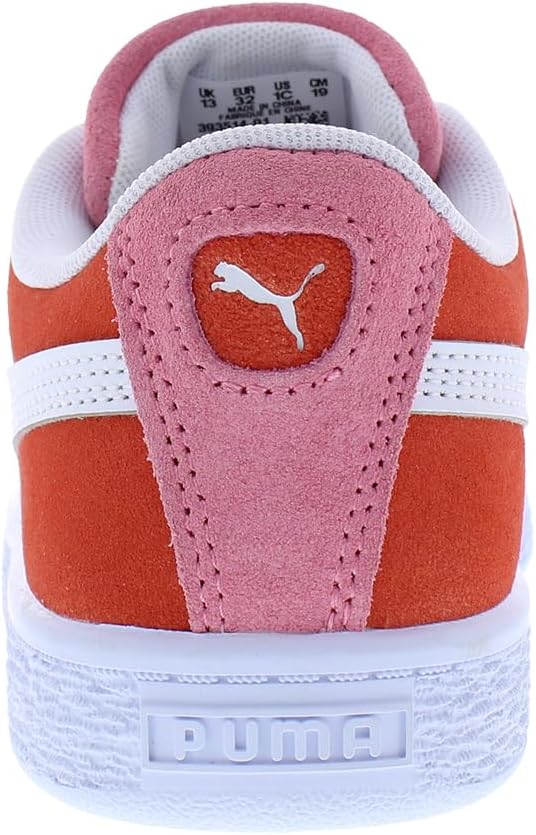 Детские кроссовки PUMA Suede JR Classic (младший/старший ребенок), красный — фото 4