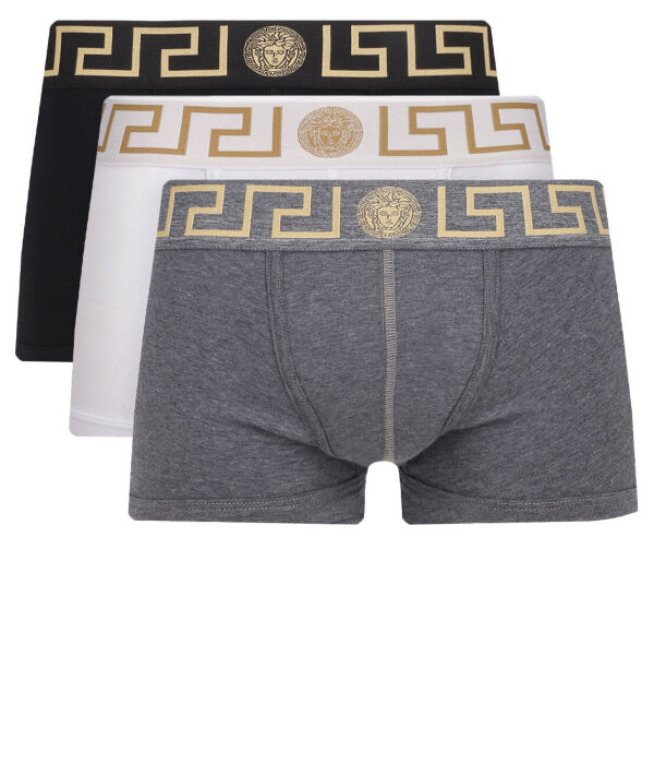 

Трусы 3 шт. Versace, серый