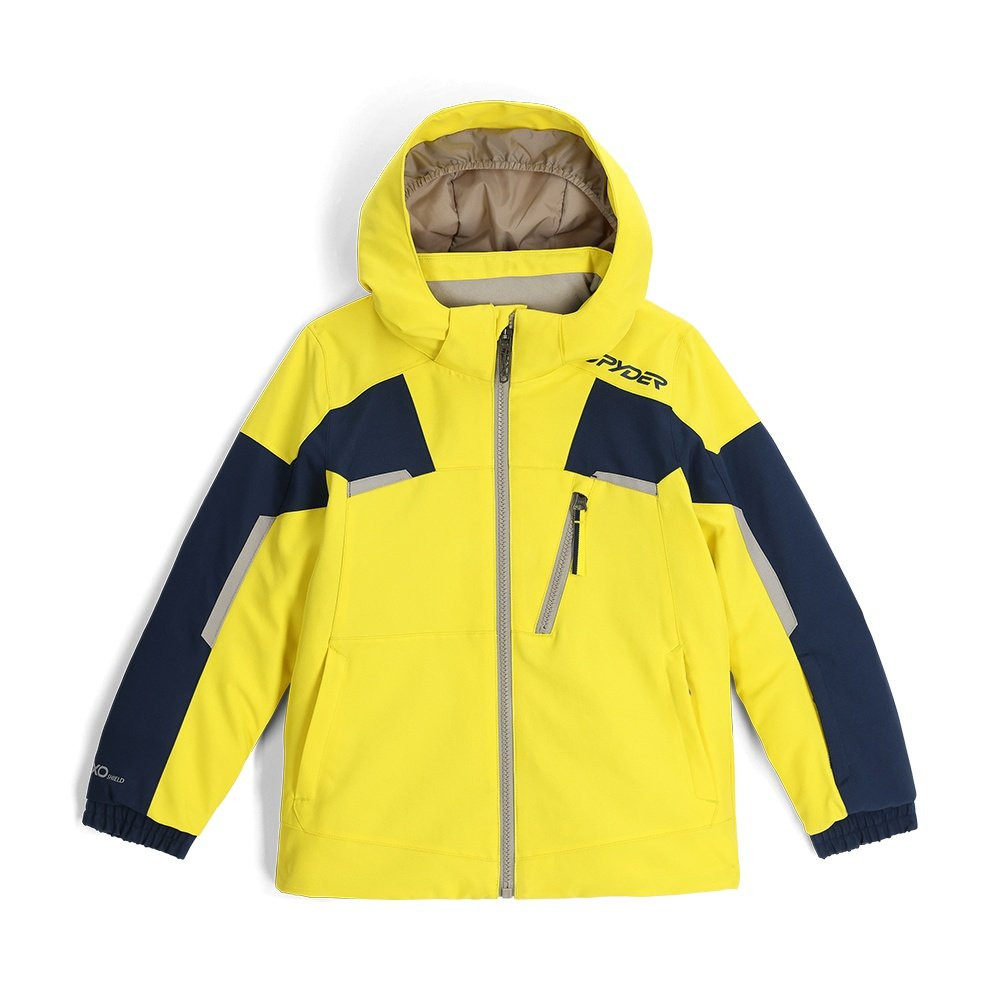 

Утепленная лыжная куртка Spyder Leader (для мальчиков) - зима 2024 года, Acid Yellow