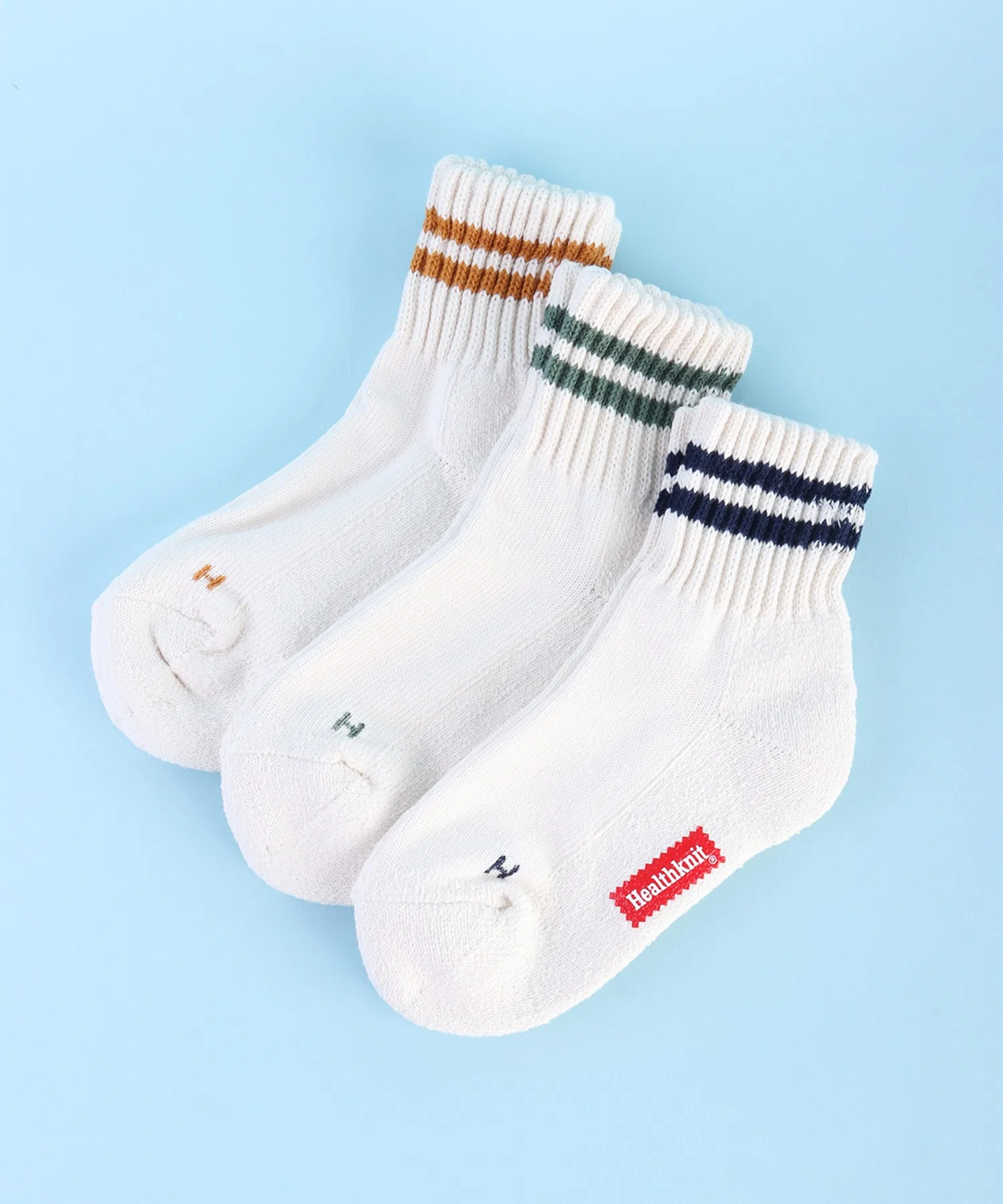 Детские носки Healthknit с махровой подкладкой, комплект из 3 пар. — фото 2