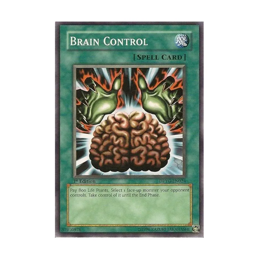 

CCG Мозговой контроль (общий), Yu-Gi-Oh - Duelist Pack - Yugi - Singles