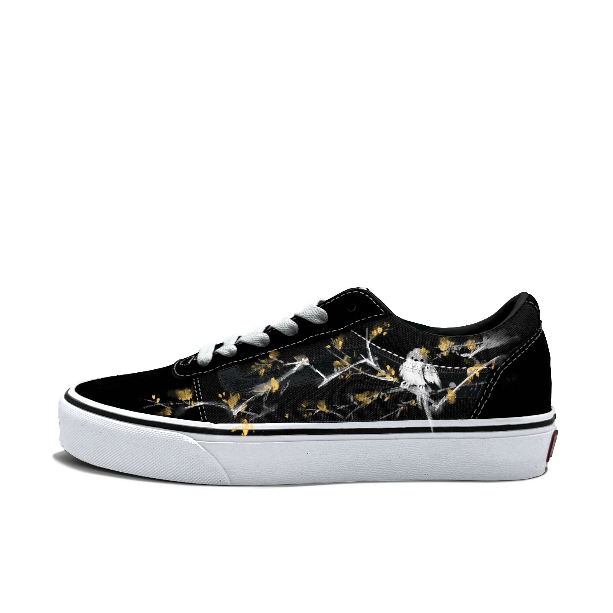 

Износостойкие низкие кроссовки Ward для скейтбординга, мужские, золотистые Vans, Gold
