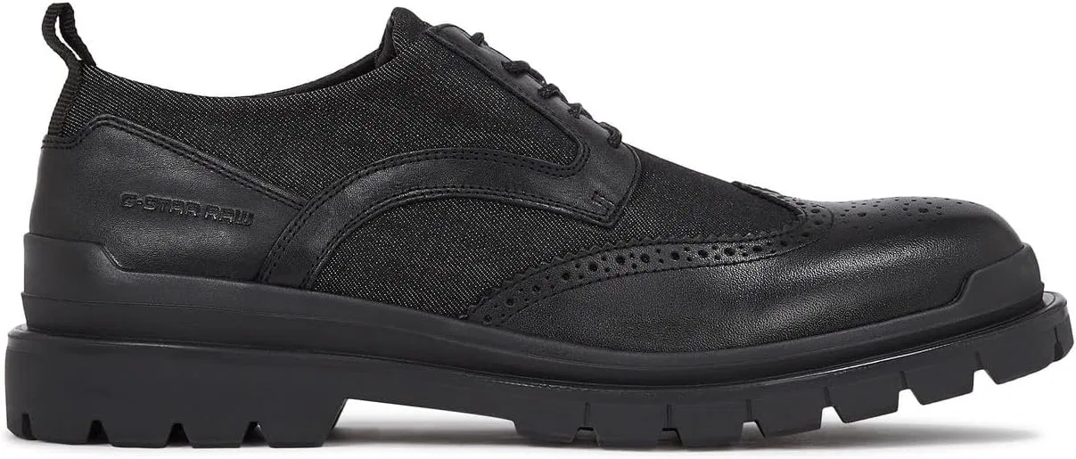 Мужские низкие кроссовки G-Star Blake Brq DNM размера M, Black D27402 01 990 — фото 4