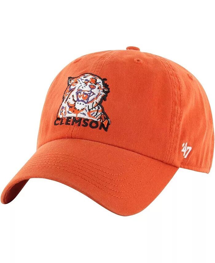 

Мужская оранжевая кепка Clemson Tigers Franchise Fitted '47 Brand