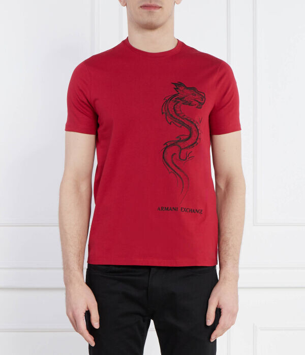 

Футболка Regular Fit Armani Exchange, красный