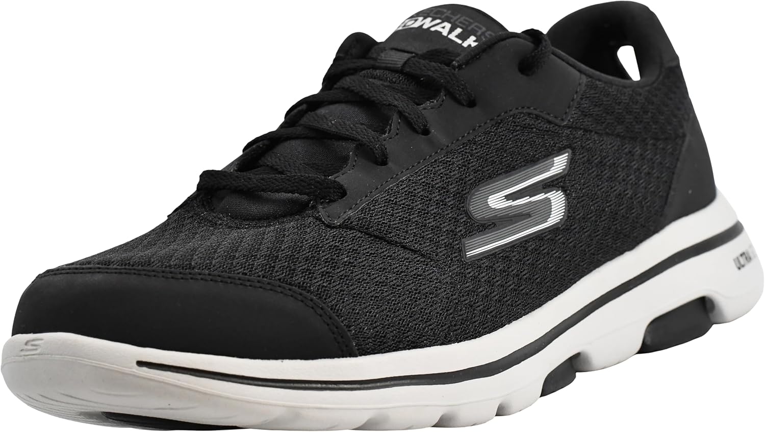 

Мужские кроссовки Skechers Gowalk 5 цвета демитассе, черный/серый