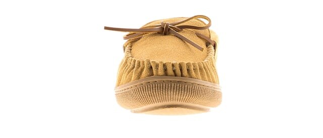 Кожаные мужские полные тапочки Ace светло-коричневого цвета Hush Puppies, коричневый — фото 3