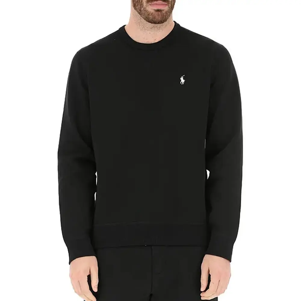 Polo Ralph Lauren Футболка худи мужская черная FW24 — фото 4