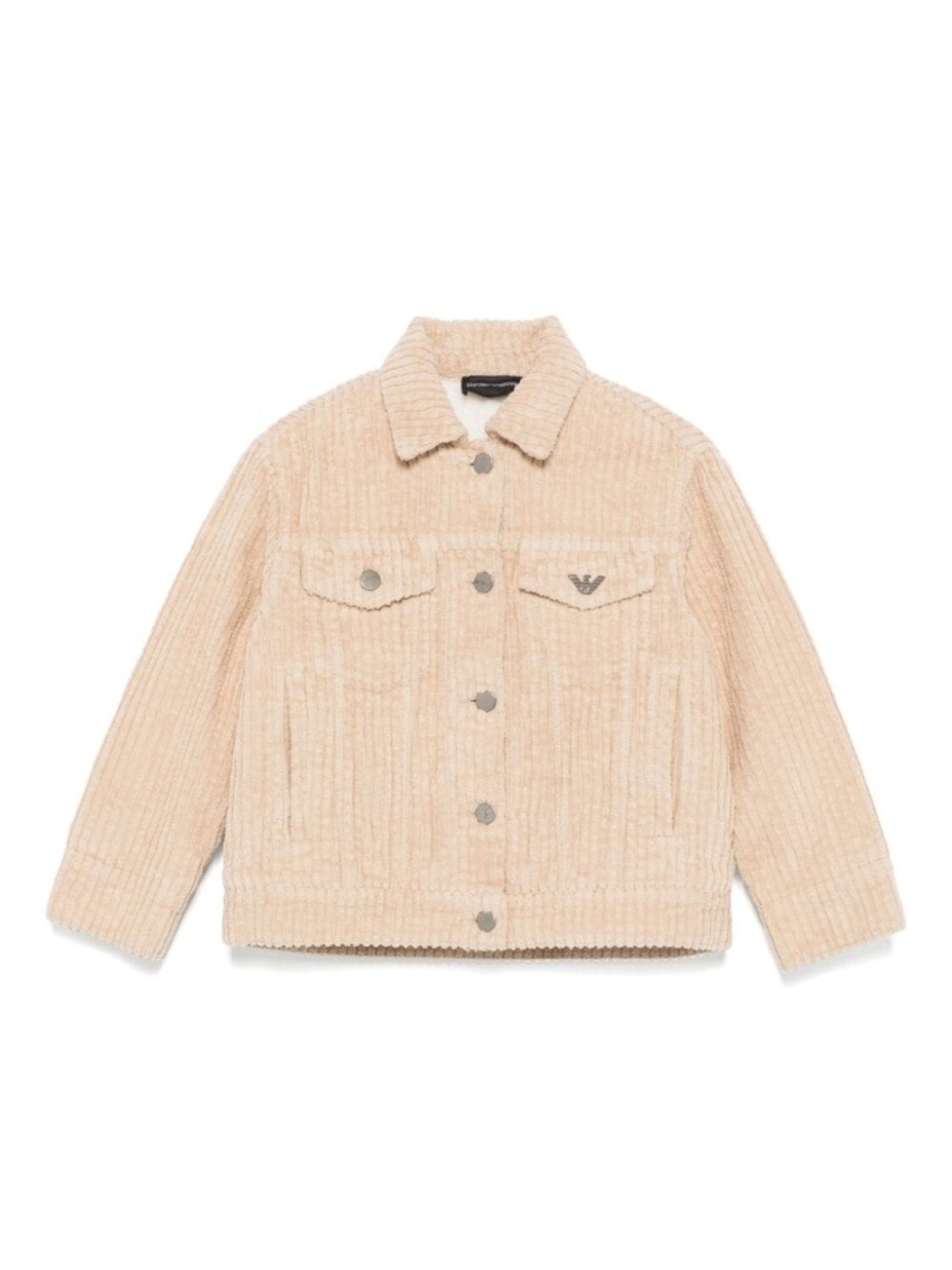 

Вельветовая куртка Emporio Armani Kids, нейтральный цвет