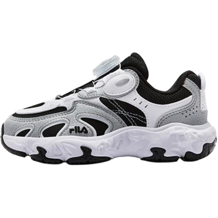 Heritage FHT Abrasion Resistant Support Low top Running Shoes Kids' FILA KIDS, fragrant snow белый/heaven розовый — фото 3