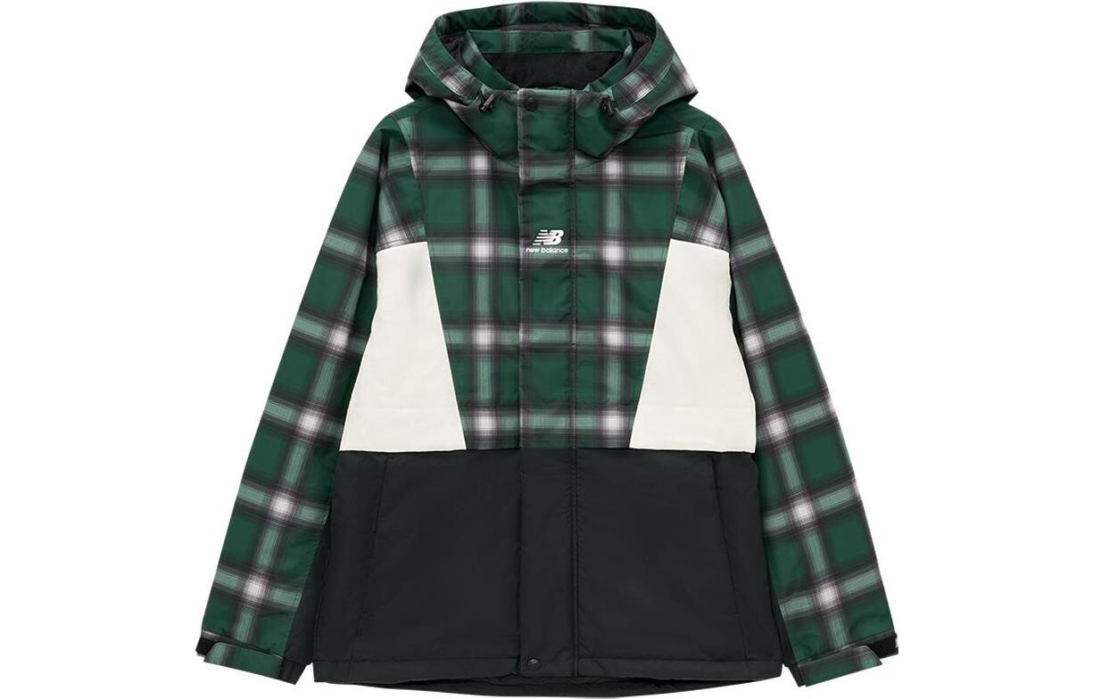 

Стеганая куртка унисекс зеленая New Balance, зеленый