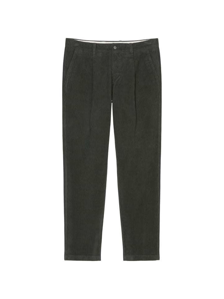 

Тканевые брюки Marc O'Polo Modell OSBY pleats tapered, цвет broken graphite