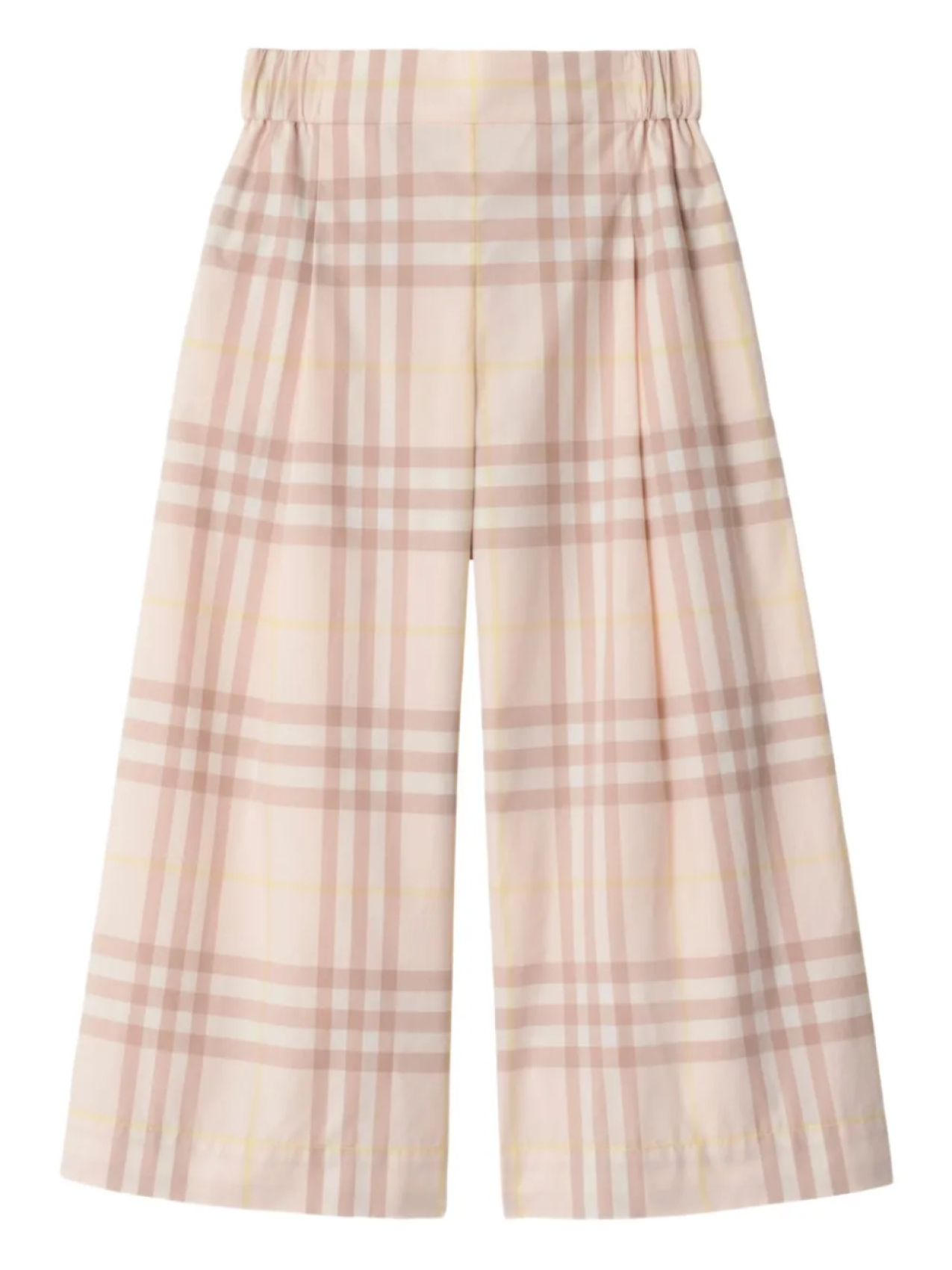 

Клетчатые брюки Burberry Kids, нейтральный
