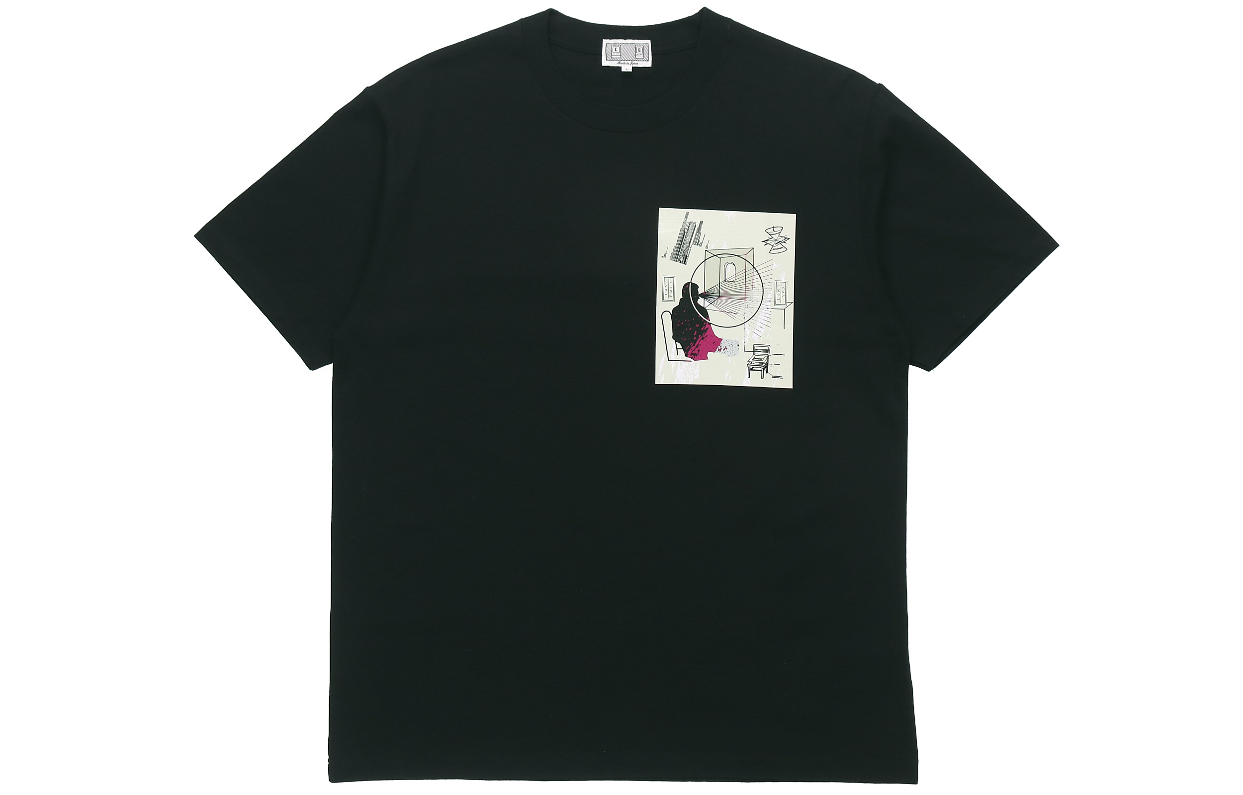 

Футболка унисекс черная Cav Empt
