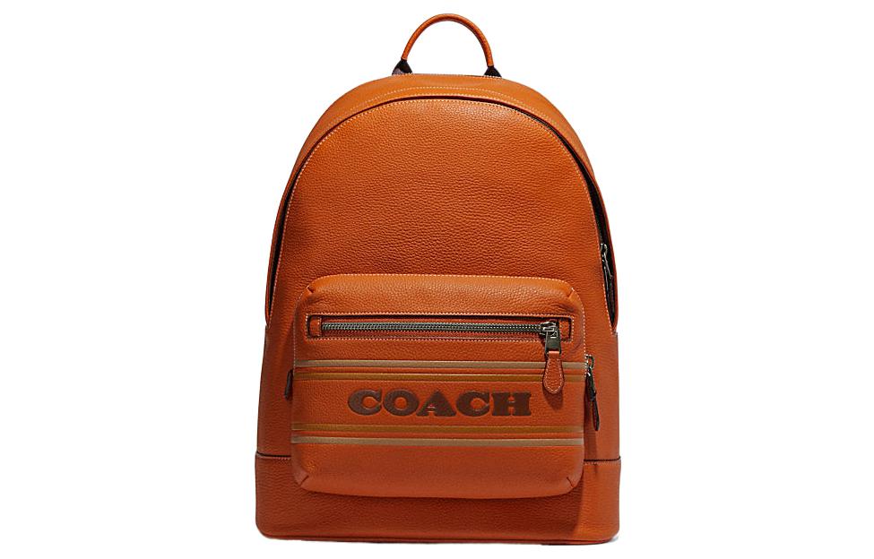 

COACH Коричневая кожаная сумка через плечо для женщин