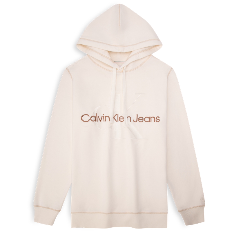 Calvin Klein Мужская толстовка цвета слоновой кости — фото 3