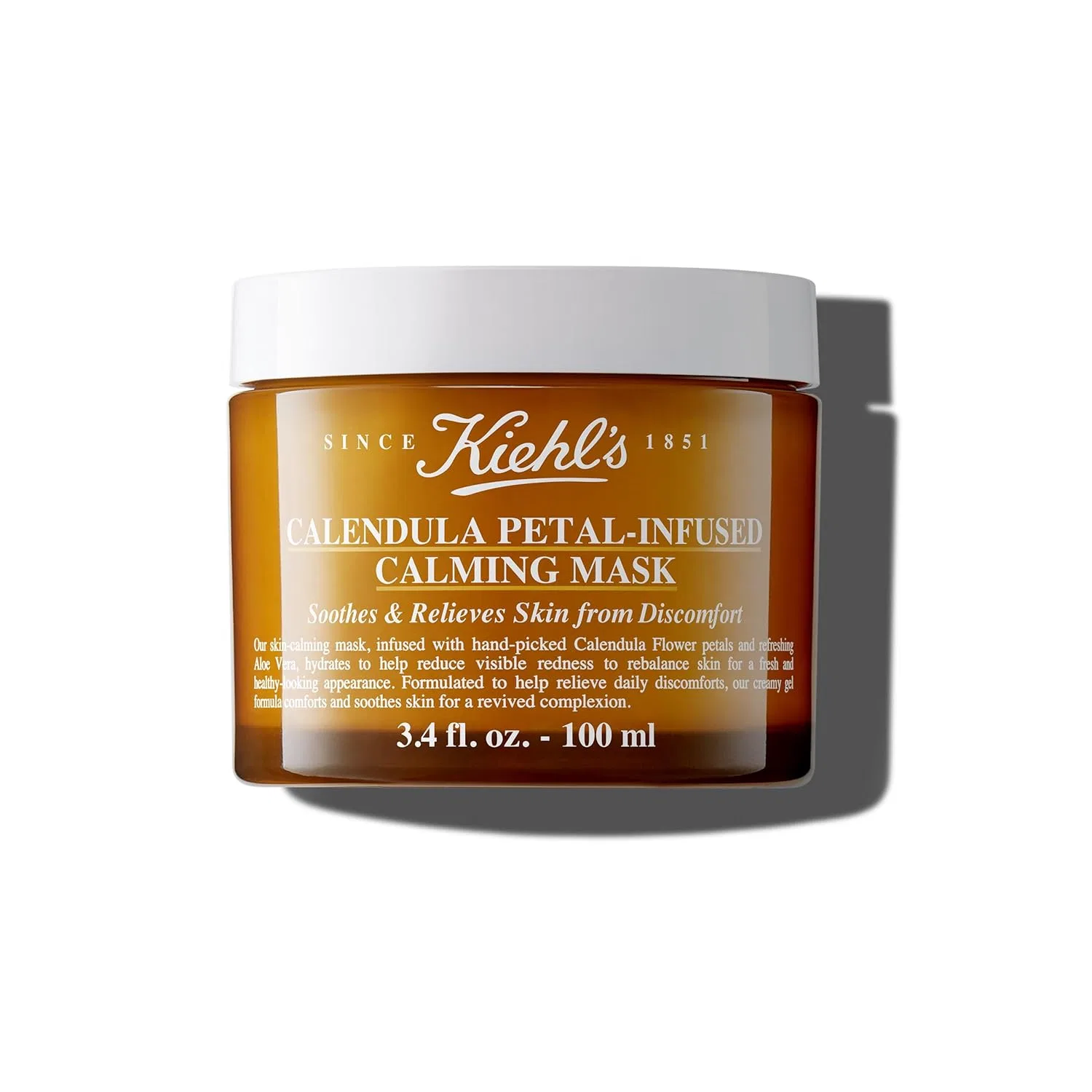 Маска для лица Kiehl's — Охлаждающая гелевая «Calendula Petal-Infused Calming Mask» от, 100 мл