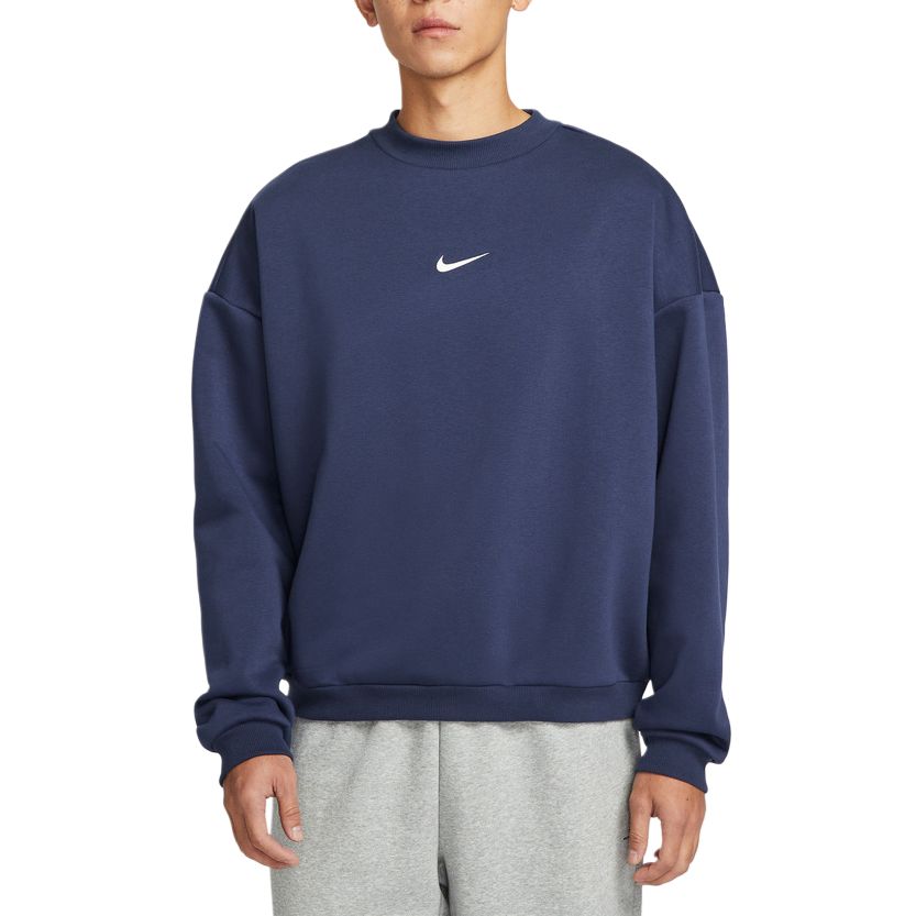 

Nike Свитшот мужской морской синий Crew Neck Moderate