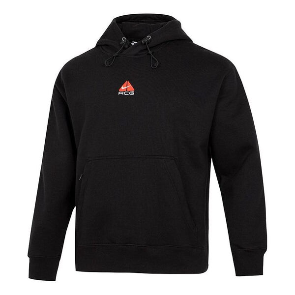 

Толстовка Nike ACG Fleece Stay Warm Pullover Sports Couple Style Black, черный