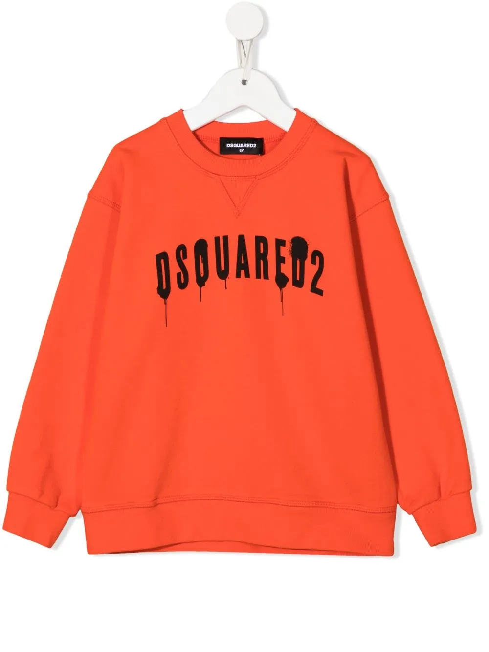 

Толстовка с логотипом DSQUARED2 KIDS, оранжевый