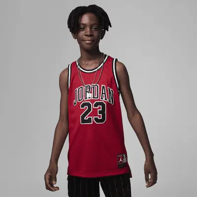 Джерси Jordan Big Kids' 23 Jersey, цвет Gym Red