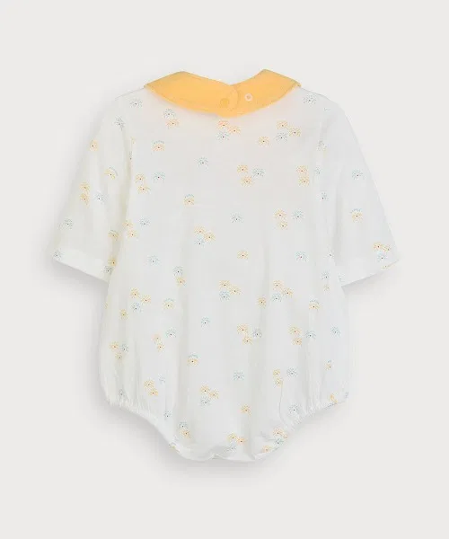 【mini moi】【комплект из 2 предметов】Боди с рукавами 7/8 и нагрудник Summer Spark — фото 2