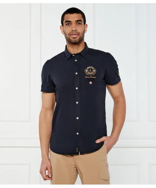 

Рубашка Regular fit Aeronautica Militare, синий