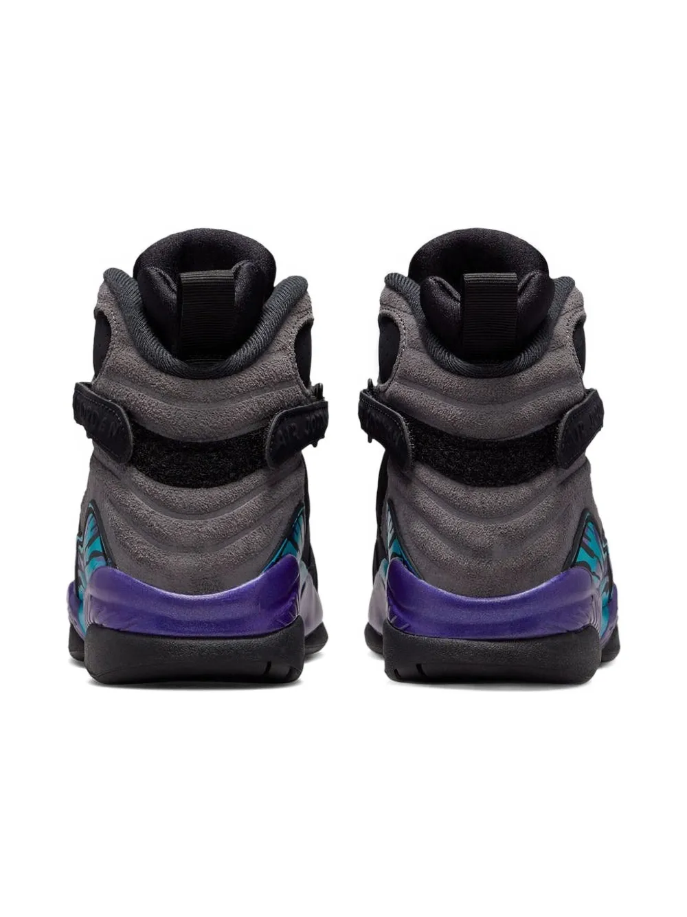 Кроссовки Air Jordan 8 Retro «Aqua» Jordan Kids, черный — фото 2