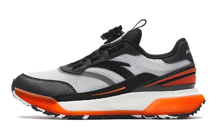 

Кроссовки Anta kids Kids Lifestyle Shoes GS Low-top Black/Gray/Orange, черный/серый/оранжевый