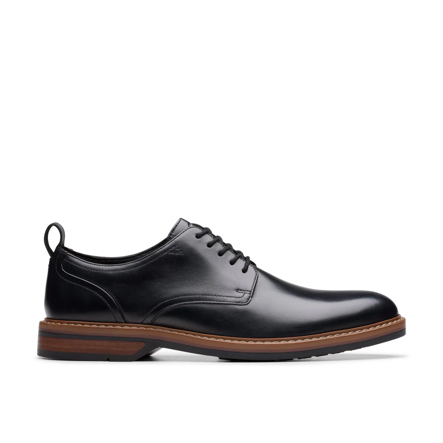 Дерби мужские Aldwin Lace Clarks, черный
