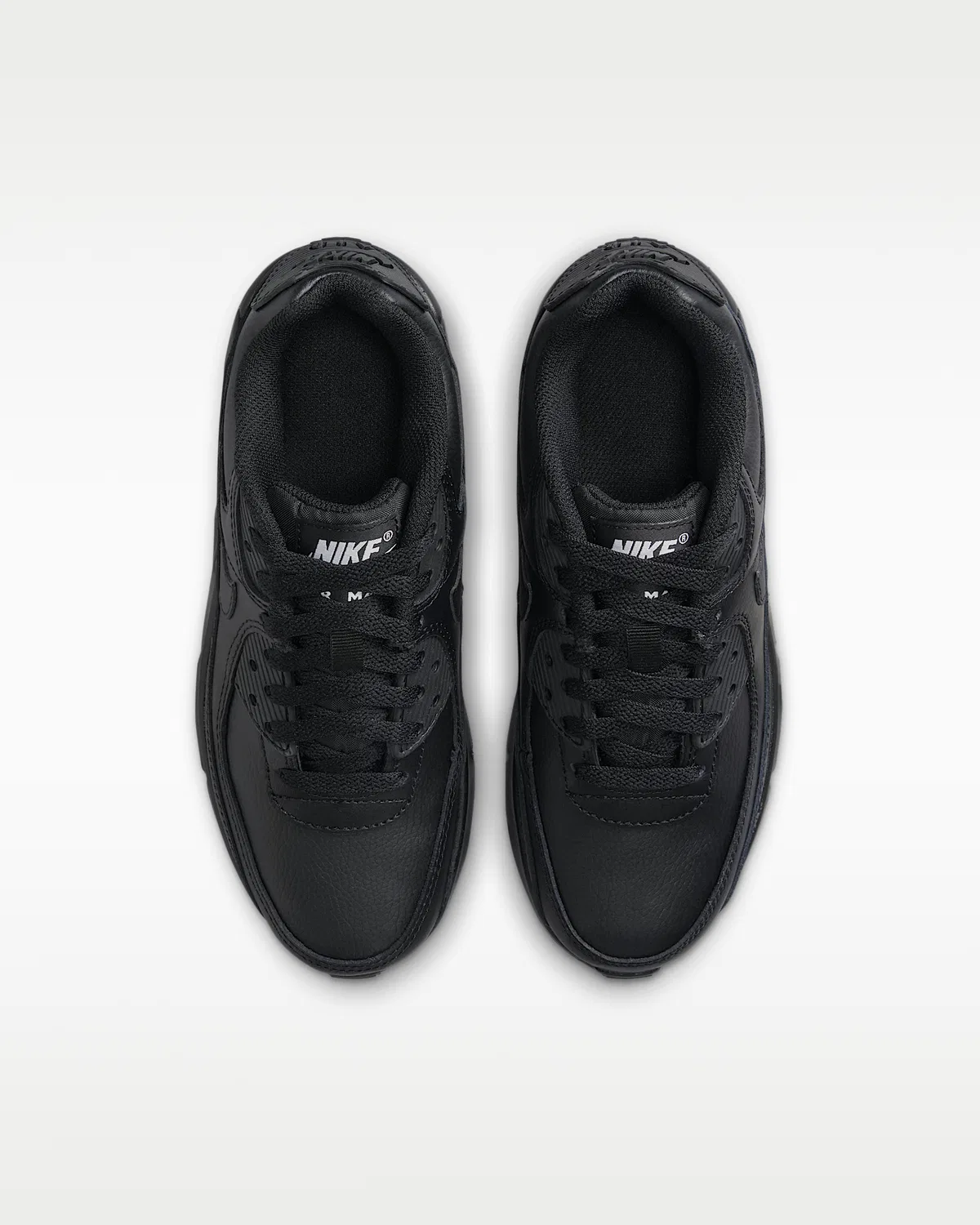 Детские кроссовки Nike Air Max 90 LTR, Black/Black/White/Black — фото 4