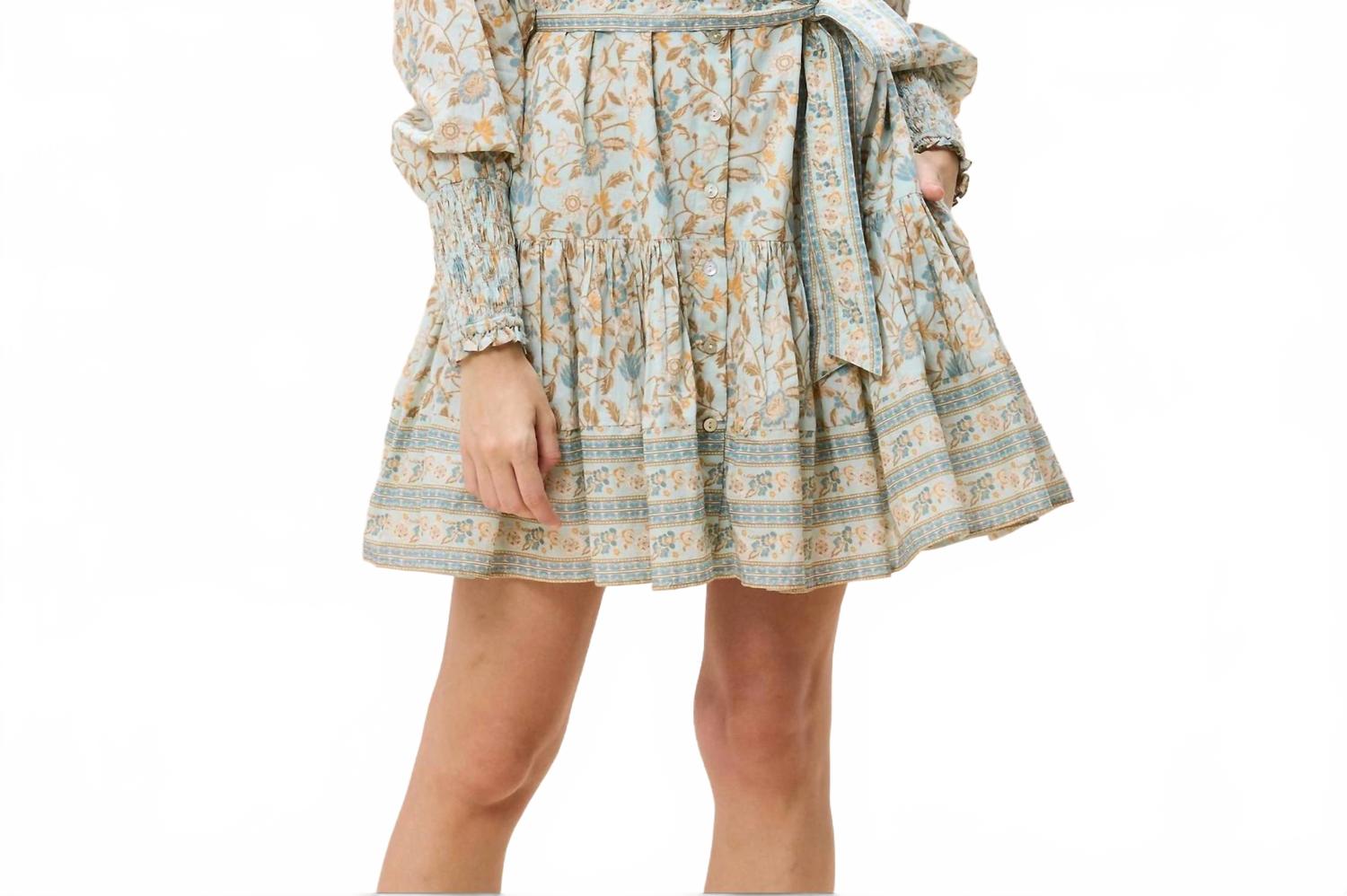 

Мини-платье Karli с принтом Kaia Cleobella, kaia print