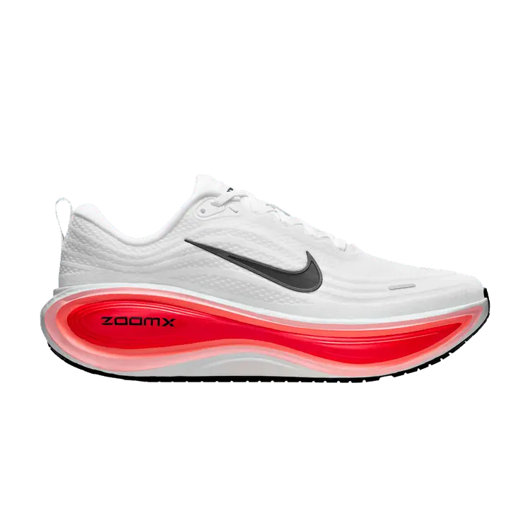 

Кроссовки Nike Vomero Plus Extra Wide, White Bright Crimson Black