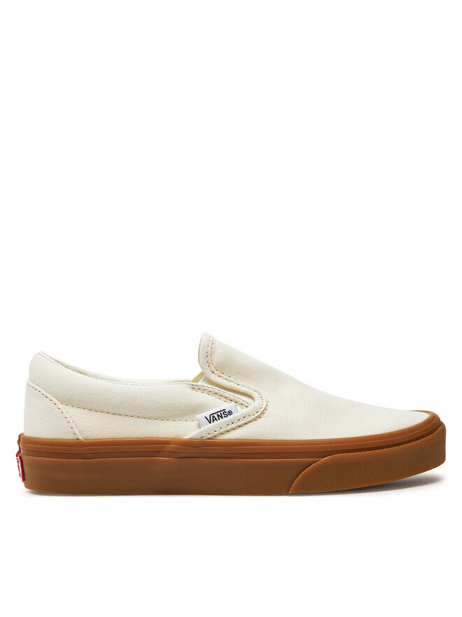 

Тканевые кроссовки Classic Slip-On Vans, экрю