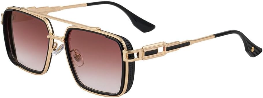 

Стильные мужские квадратные поляризованные солнцезащитные очки 2025 года для активного отдыха, путешествий, уличного стиля, вождения, рыбалки, с защитой от УФ-излучения PRSTNN, C7