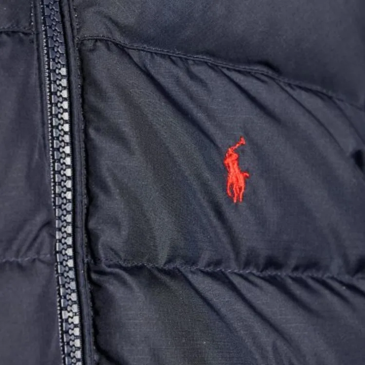 Ralph Lauren Куртка и пальто темно-синие детские — фото 4
