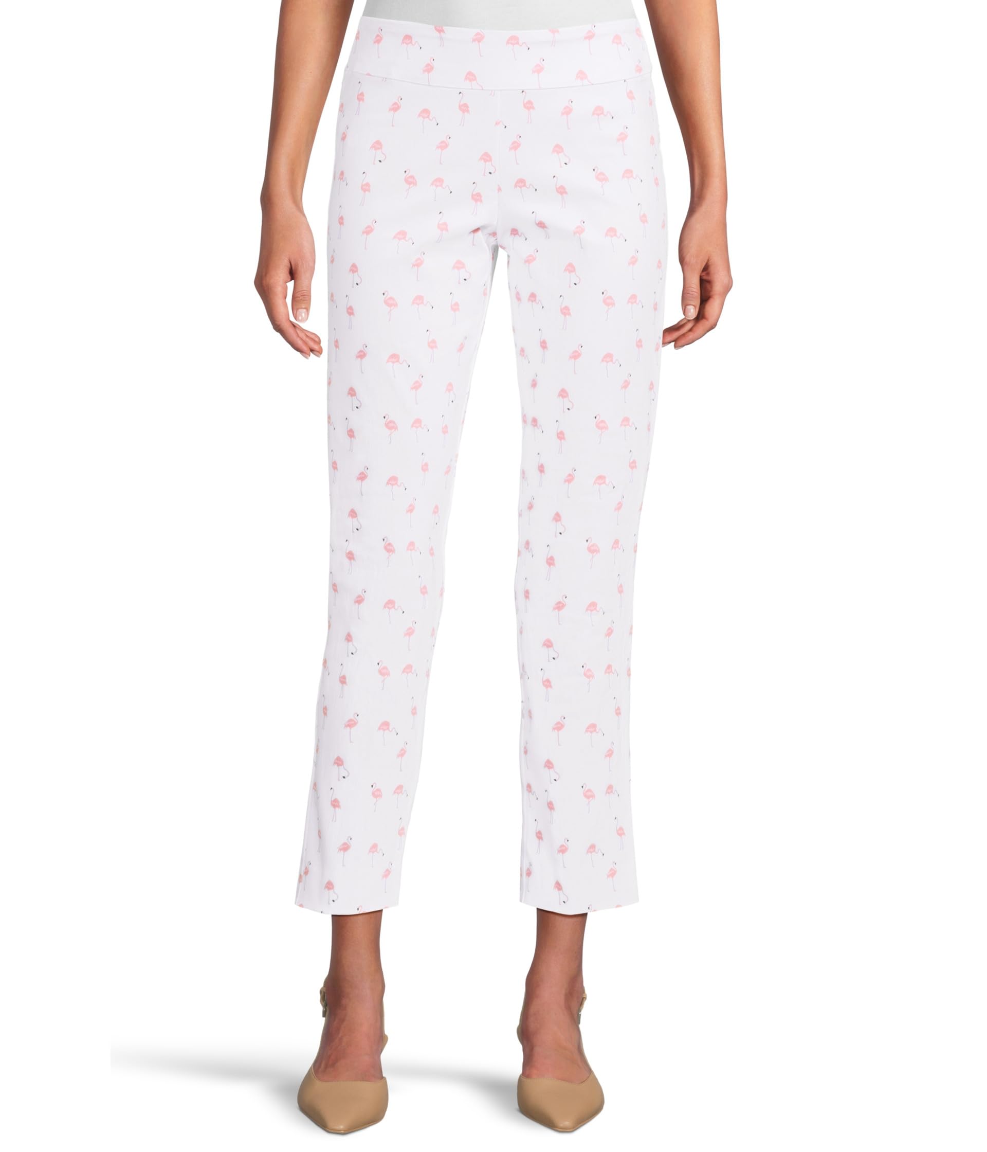 

Брюки Krazy Larry Pull On Ankle, White/PinkSee All 17
