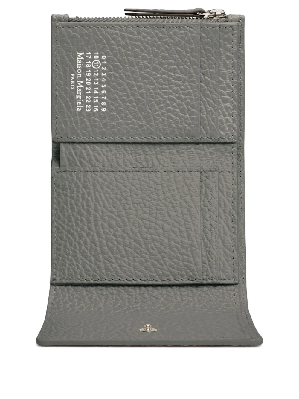 

Кожаный кошелек Maison Margiela, серый