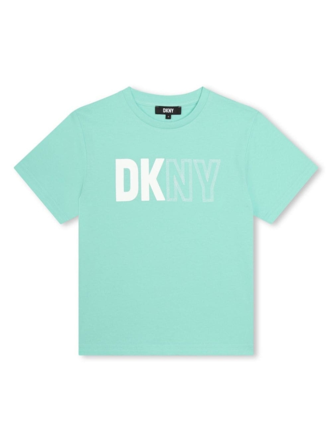 

DKNY футболка с логотипом, зеленый