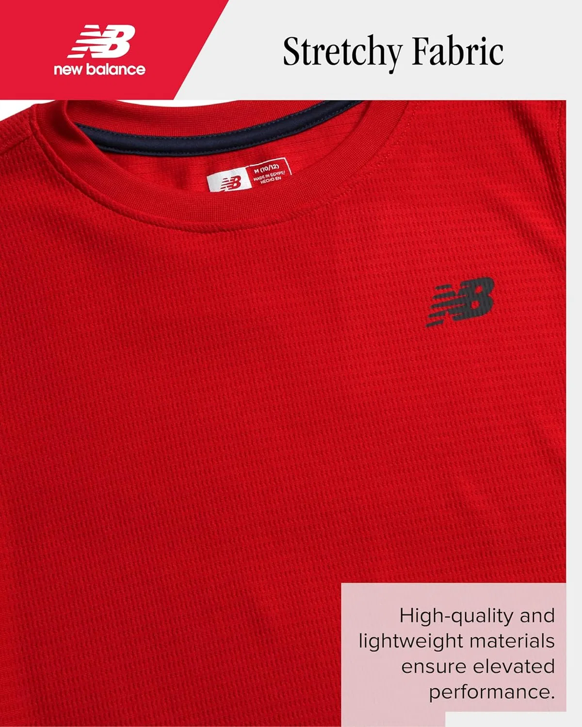 Детский спортивный костюм New Balance, куртка и брюки, Red Eclipse — фото 3