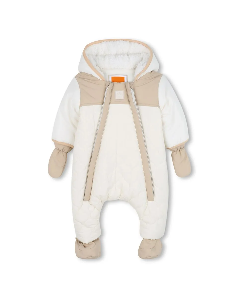 

Детский комбинезон с длинными рукавами Timberland, светло-бежевый