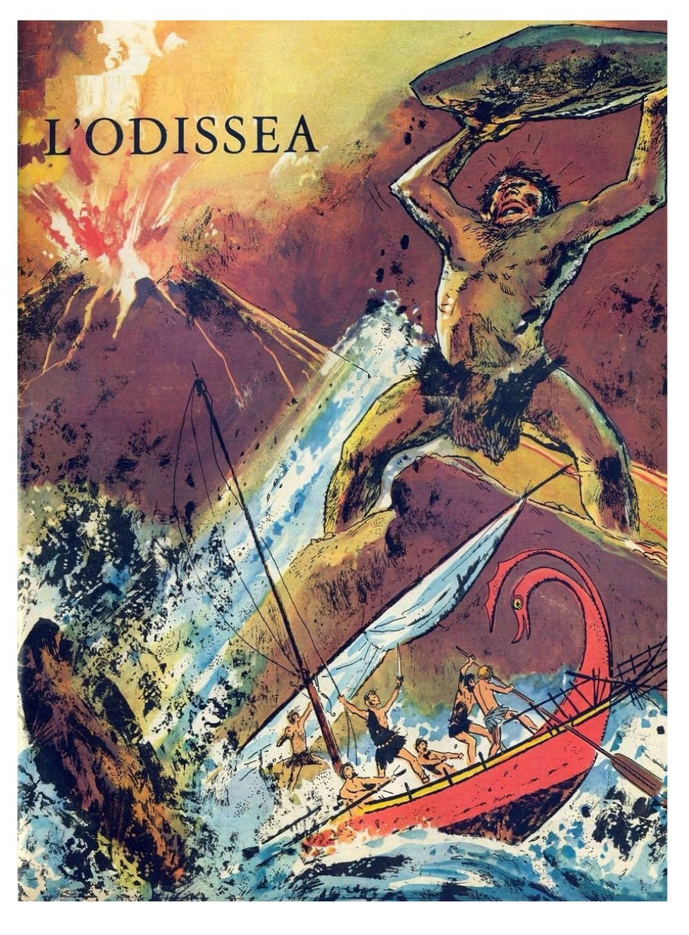 

L'ODISSEA a fumetti: Corriere dei Piccoli 1963 (ristampa) (Italian Edition) (Independently published)