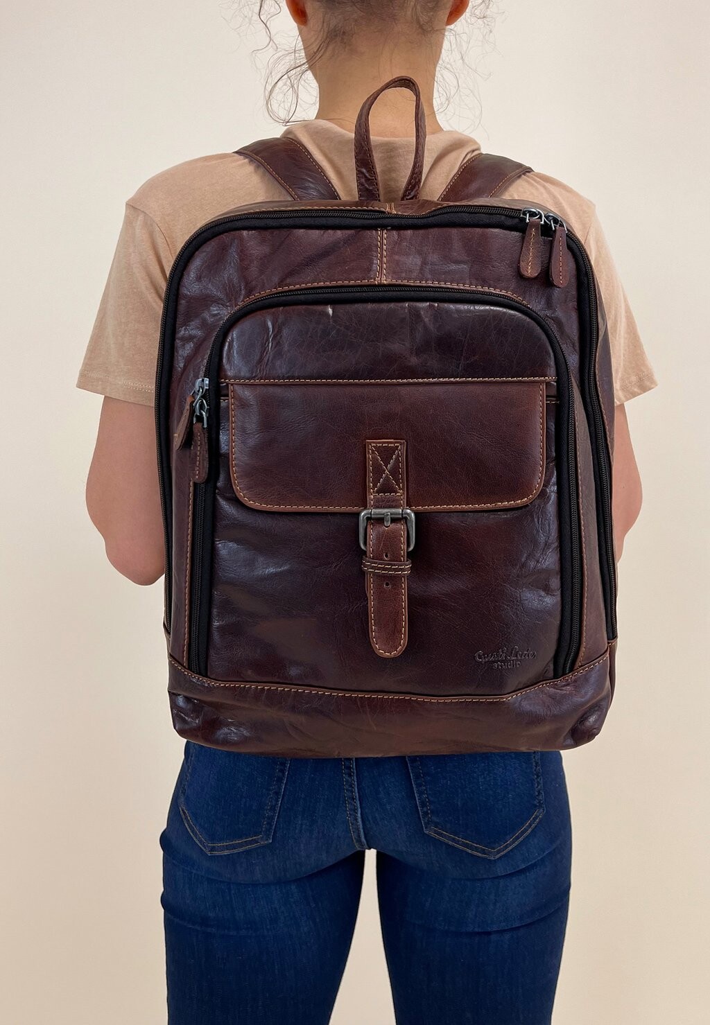 

Рюкзак NIKI Gusti Leder, цвет dark brown