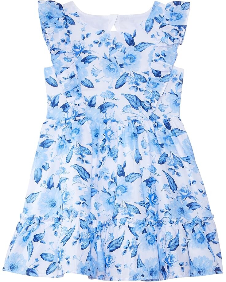 

Платье Janie and Jack Girls Floral Eyelet Dress, цвет Blue 1