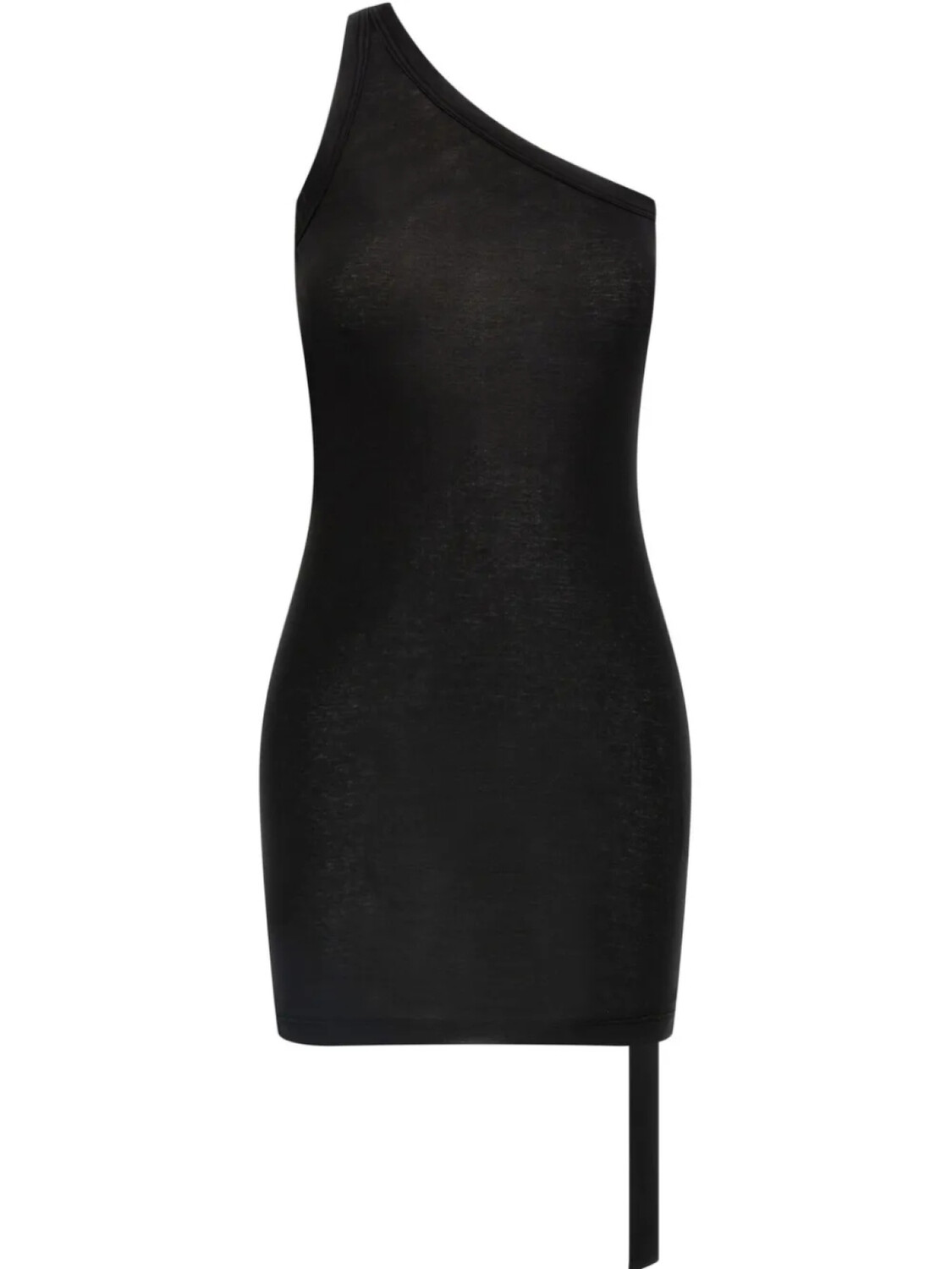 

Майка на одно плечо Rick Owens DRKSHDW, черный