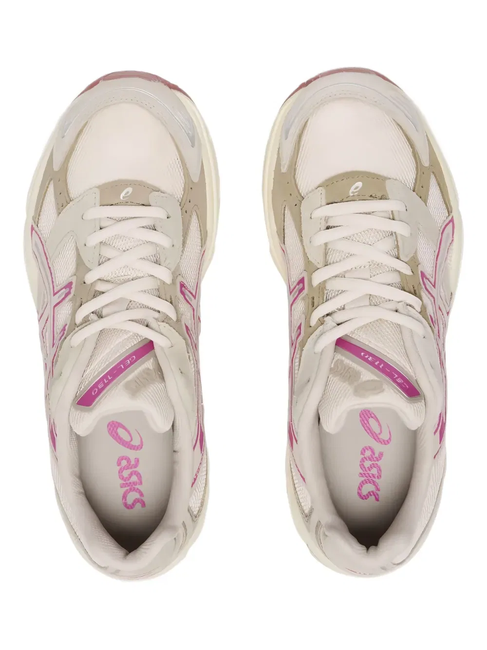 Кроссовки Gel-1130 на шнуровке Asics, нейтральный — фото 2