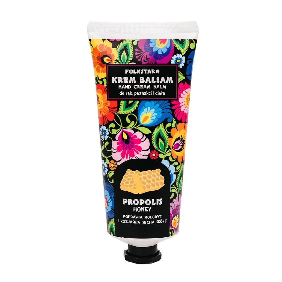 

КРЕМ-БАЛЬЗАМ ДЛЯ РУК 100мл НАРОДНЫЙ ПРОПОЛИС - ŁOWICKI CZARNY FOLKSTAR