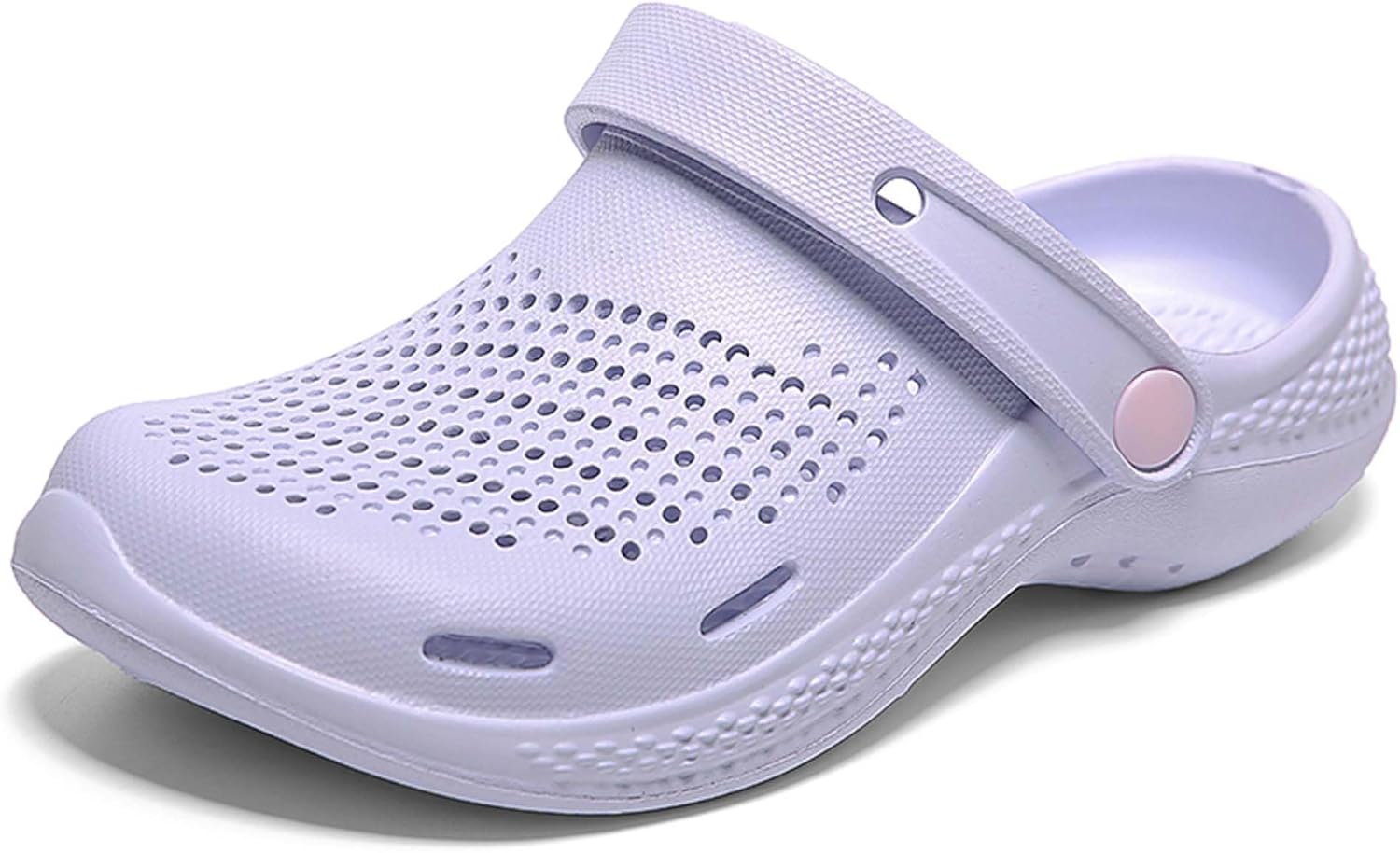 

Сандалии для мужчин и женщин, сабо, садовая обувь, летние минималистичные спортивные сандалии, тапочки с регулируемым каблуком для дома, повседневного ношения и пляжного отдыха Generic, фиолетовый