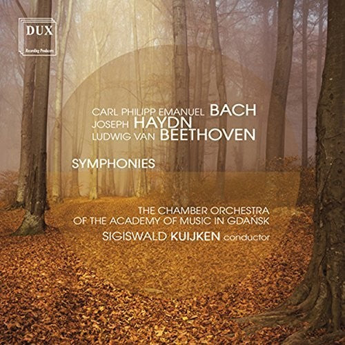 

CD диск Bach, C.P.E. / Kuijken: C.p.e. Bach Haydn & Beethoven: Symphonies