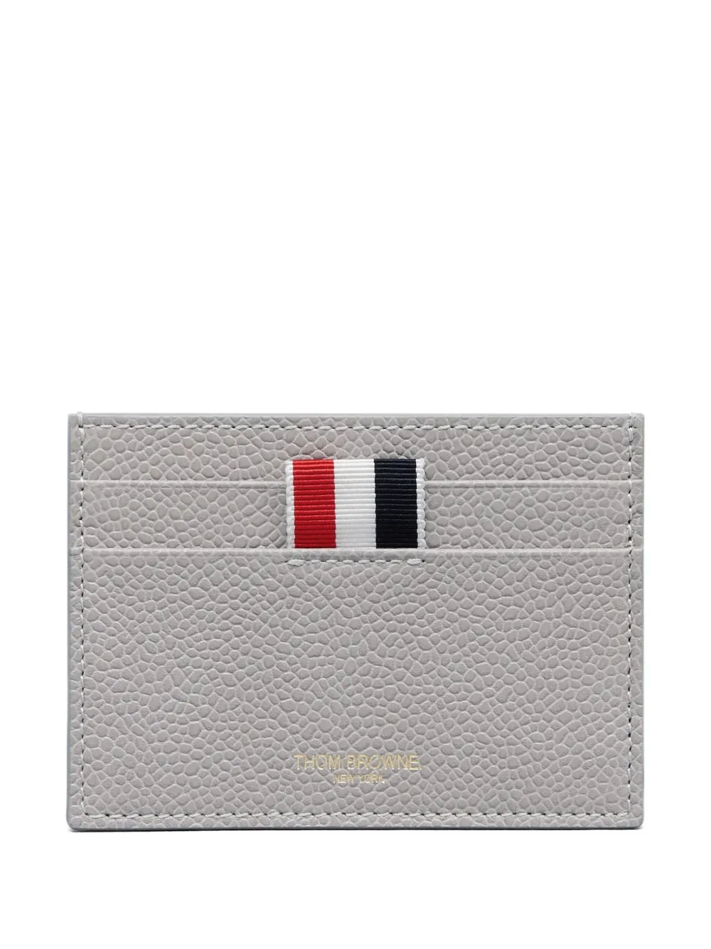 

Картхолдер с полосками 4-Bar THOM BROWNE, серый